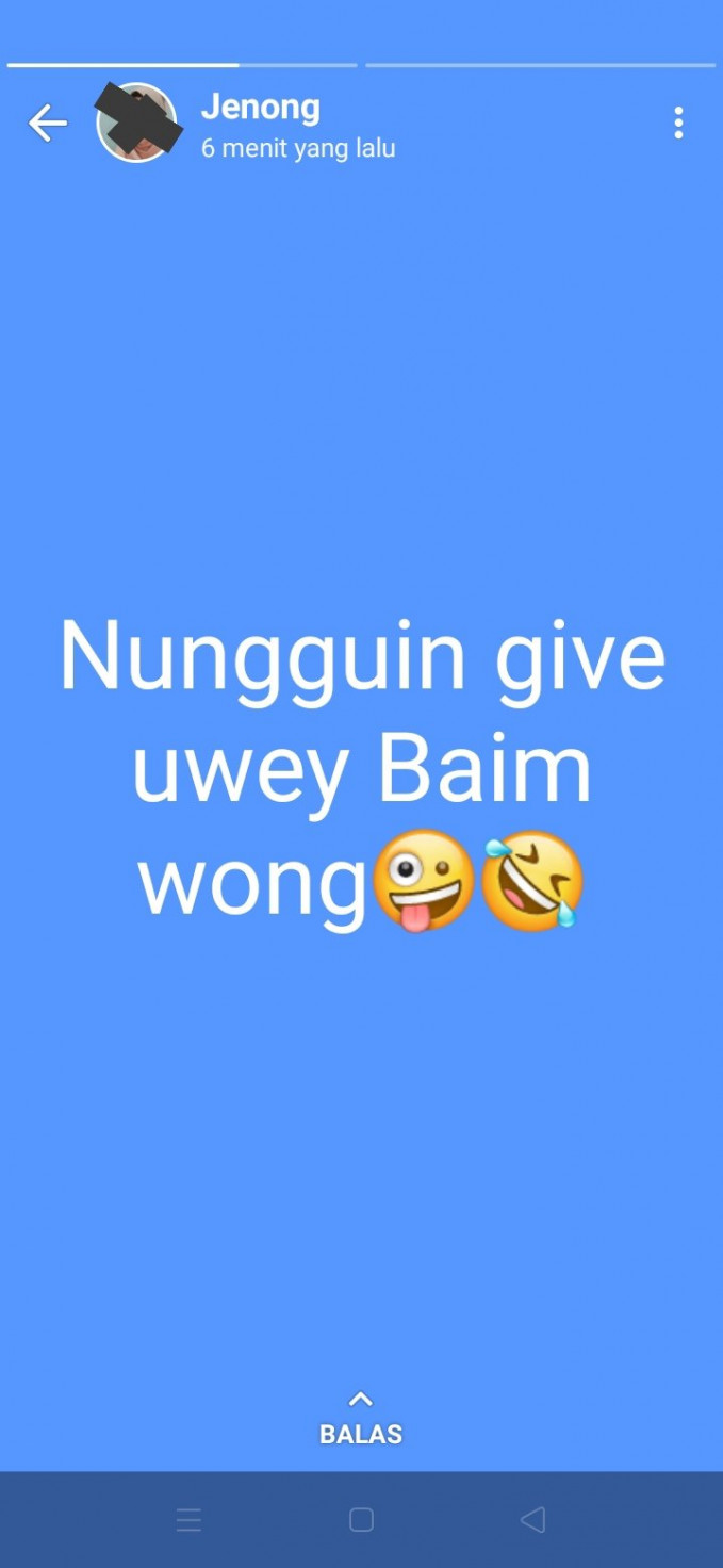 Bakal gagal paham liat status WA yang sok pakai Bahasa inggris